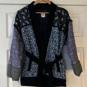 Gap floral patchwork jacket